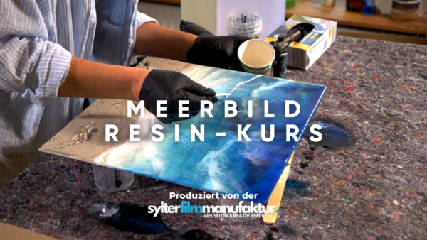 Meerbild Resin-Art Online Kurs